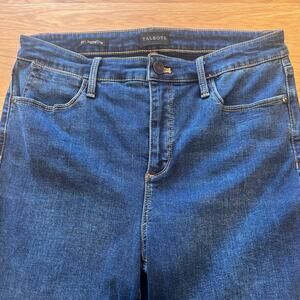 Talbots Petite Jegging Crop Denim Blue Jeans 10P
